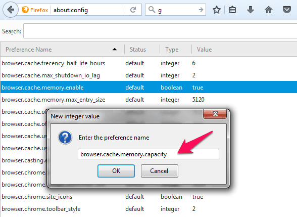 تقليل استهلاك فايرفوكس للرام