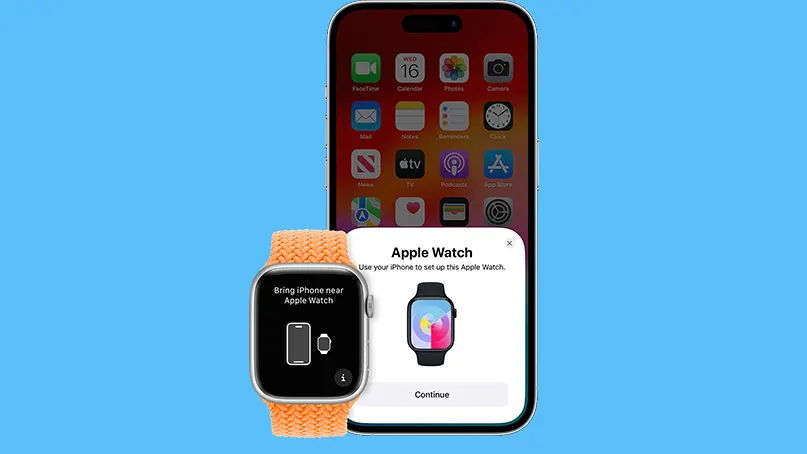 اقتران ايفون مع ابل ووتش