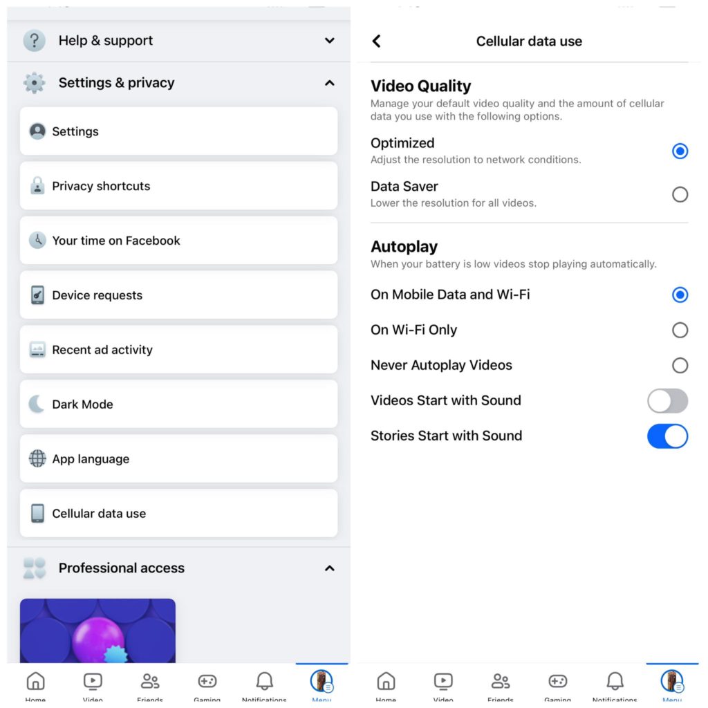 تقليل استخدام التطبيقات التي تستخدم الكثير من البيانات