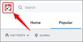 Reddit اعدادات دارك مود