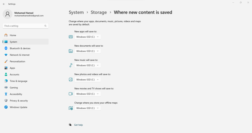 كيفية تغيير مسار التثبيت الافتراضي للبرامج على نظامي التشغيل ويندوز 11 / 10