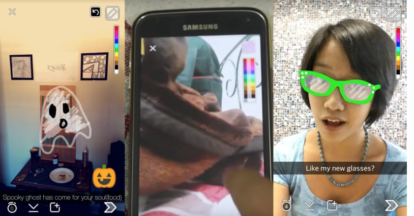 لون شفاف سناب شات