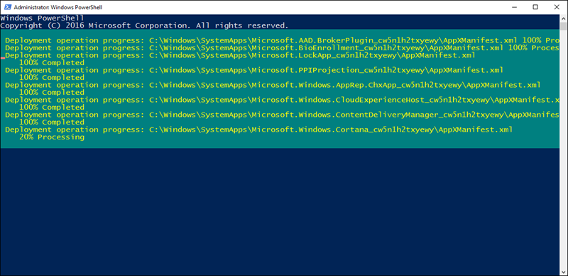 إعادة تسجيل بحث ويندوز