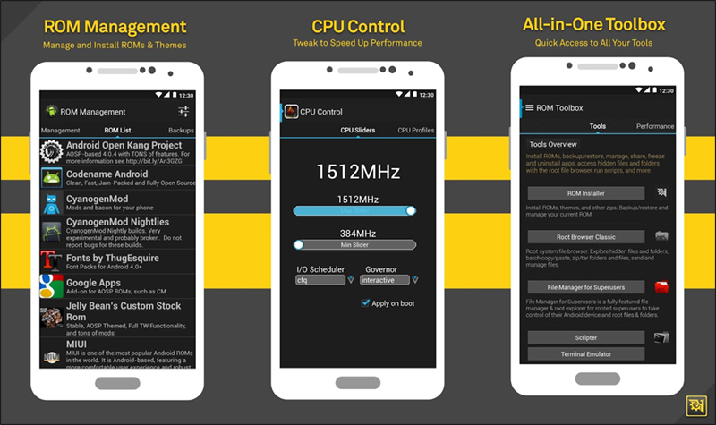 تطبيق ROM Toolbox Lite