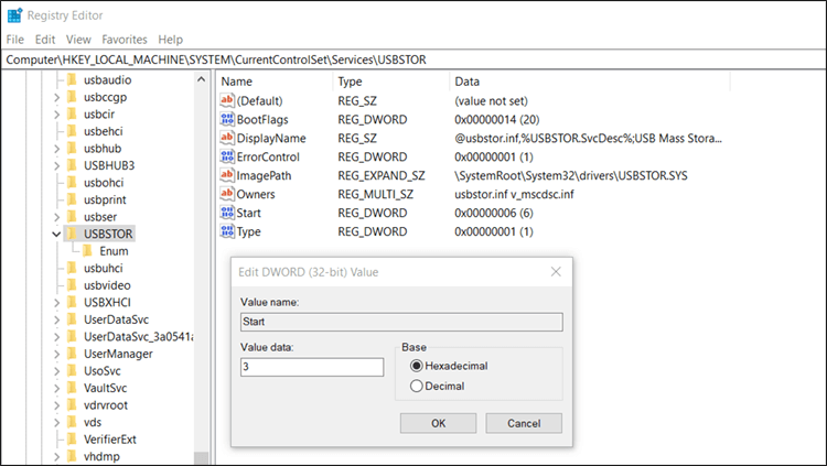 تعديل الريجستري