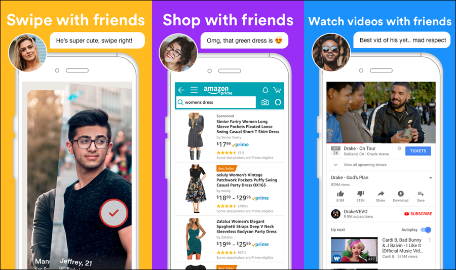 Squad هو تطبيق لمشاركة الشاشة