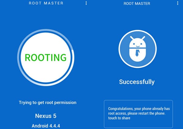 تطبيق Root Master لعمل روت 
