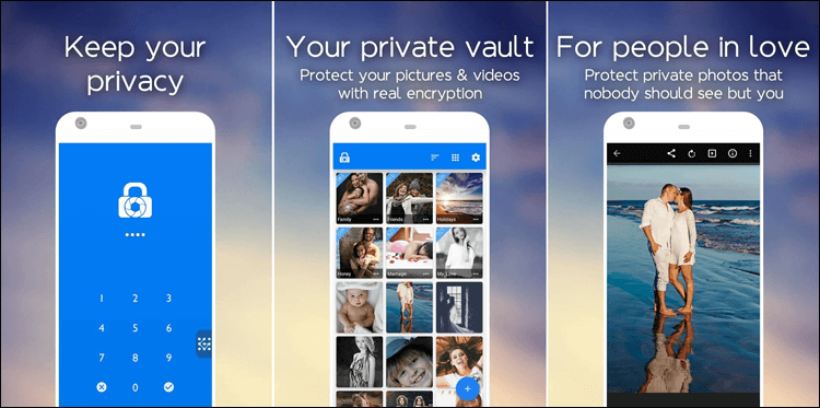 تطبيق LockMyPix