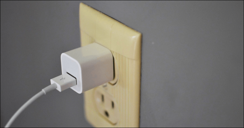 استبدال شاحن الهاتف الذكي