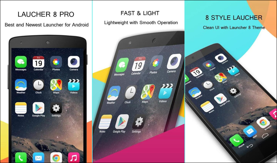 تطبيق 8 Launcher