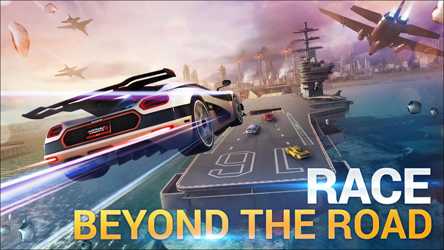 لعبة Asphalt 8 Airborne