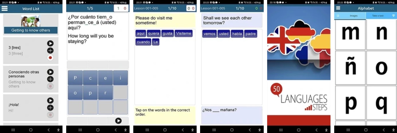 تطبيق 50languages 