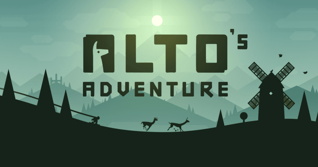 لعبة اكشن للايفون Altos adventure 