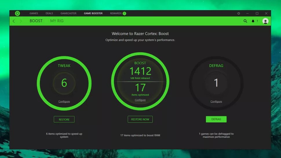 Razer Cortex: Game Booster تسريع الالعاب