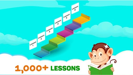 Monkey Junior تعلم القراءة الانجليزية