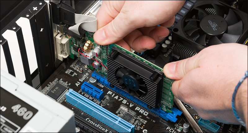 تركيب كرت شاشة فى الكمبيوتر