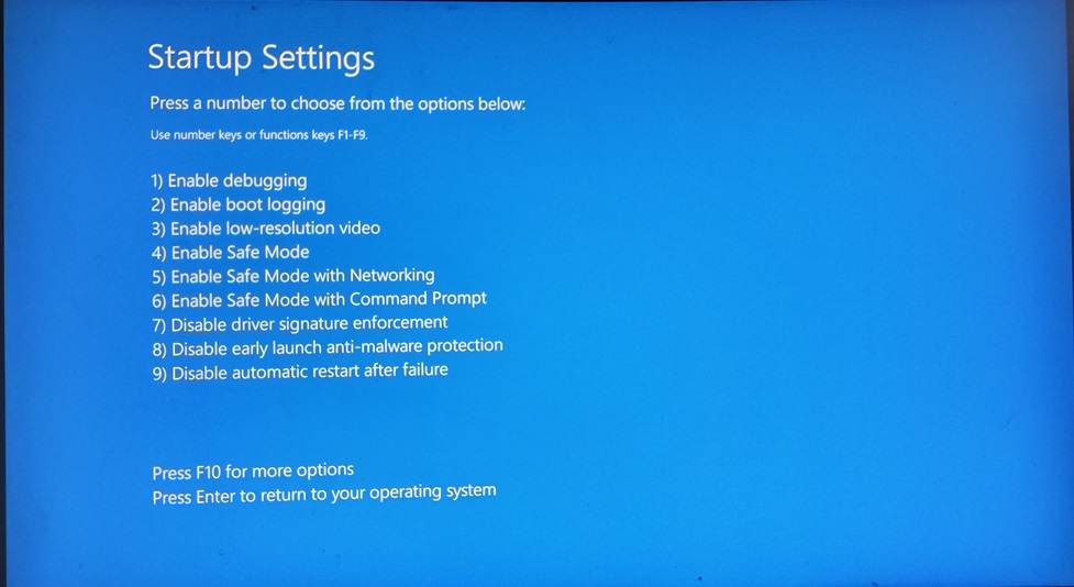الدخول الى الوضع الآمن في ويندوز