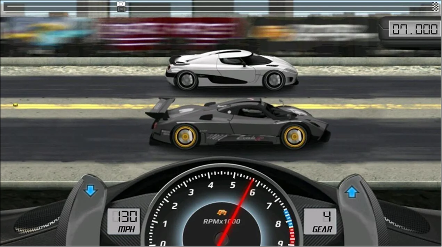 لعبة Drag Racing