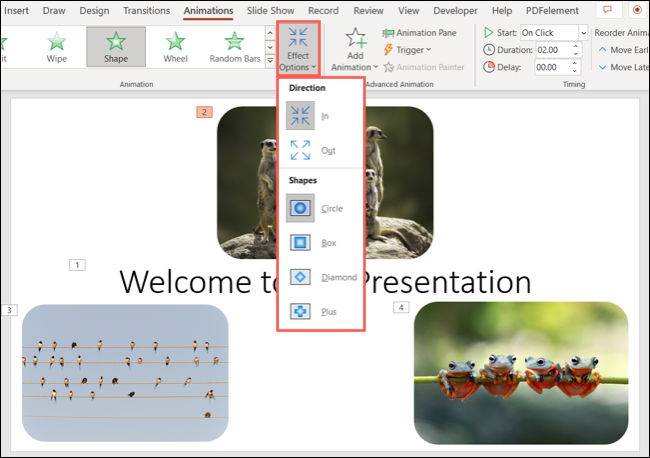 كيفية عمل رسوم متحركة بوربوينت