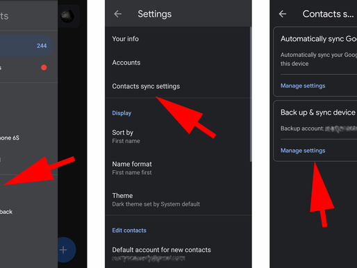 الطريقة الصحيحة لعمل النسخ الاحتياطي للأسماء والأرقام عبر اندرويد
