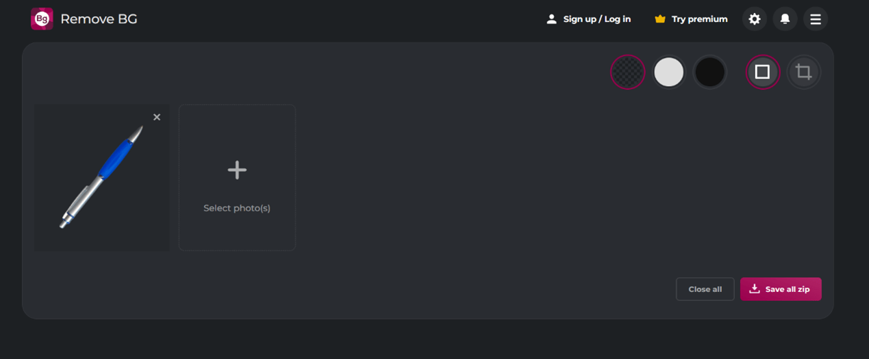 صورة بلا خلفية باستخدام Pixlr