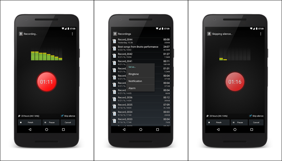 تطبيق Smart Recorder