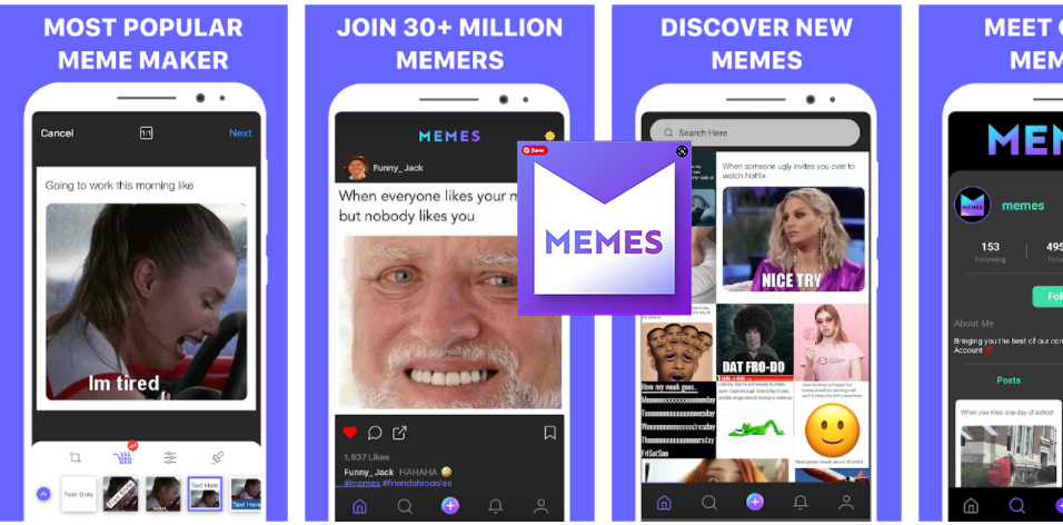 تطبيقات ميمز Memes Maker & Generator