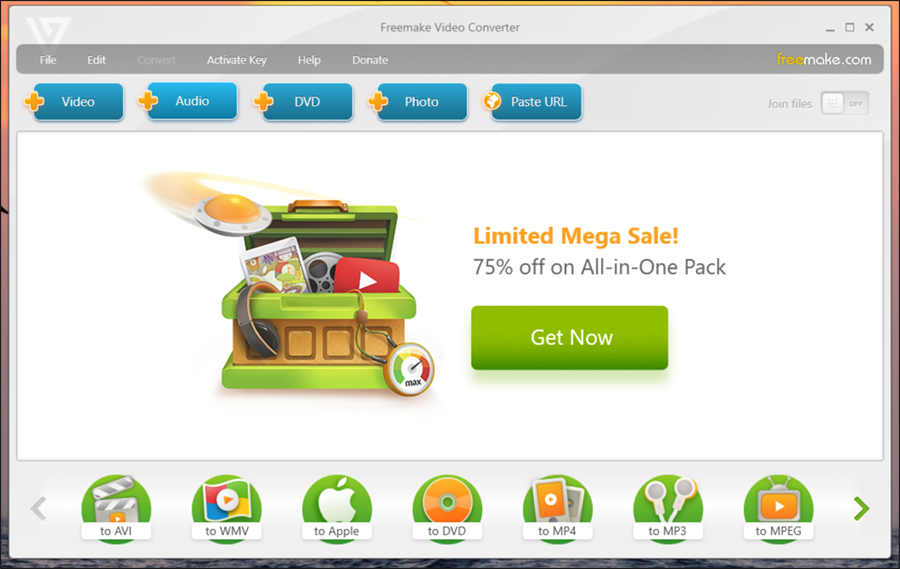 برنامج Freemake Video Converter