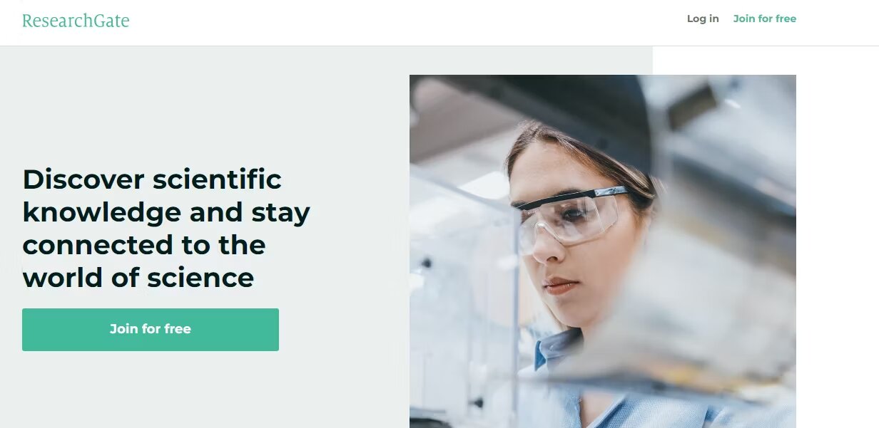 Research Gate منصة متابعة الباحثين الآخرين