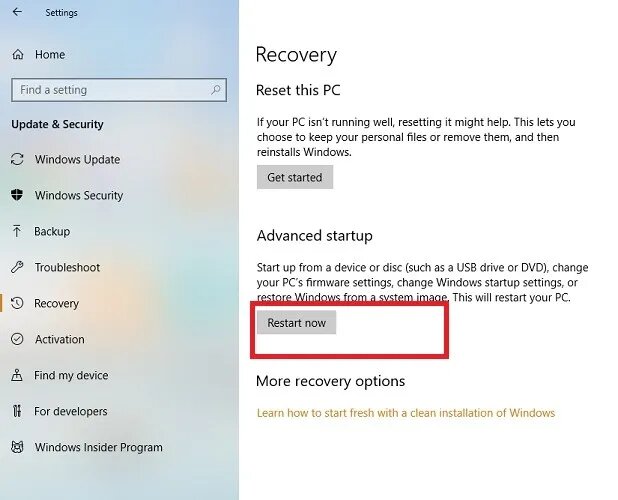 حل جميع مشاكل شاشة الموت الزرقاء في ويندوز 10