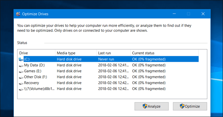 إلغاء تجزئة الهارد فى ويندوز