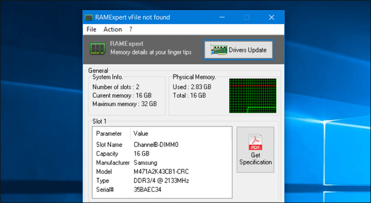 برنامج RAMExpert
