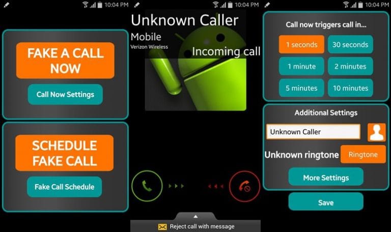 تطبيق تغيير الصوت Fake-A-Call