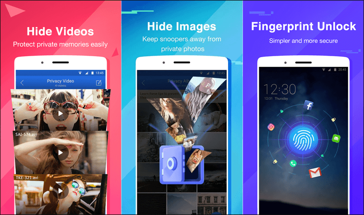 تطبيق الحماية Private Zone