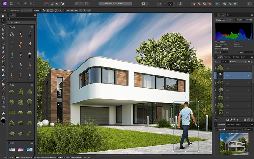 برنامج Affinity Photo للماك 