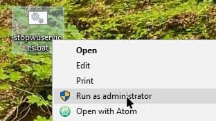 ملف ايقاف تحديثات ويندوز 10 