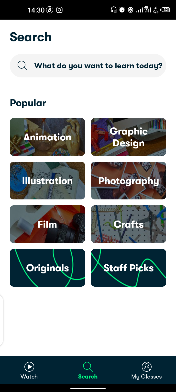 تعلم التصوير عبر الموبايل في SkillShare