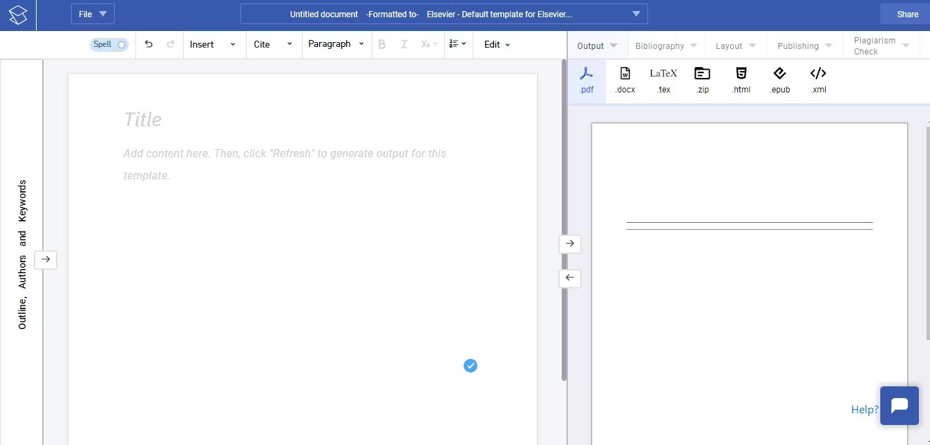 الأداة المثالية للكتابة والتنسيق،