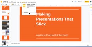 تثبيت اضافات جوجل سلايد 1