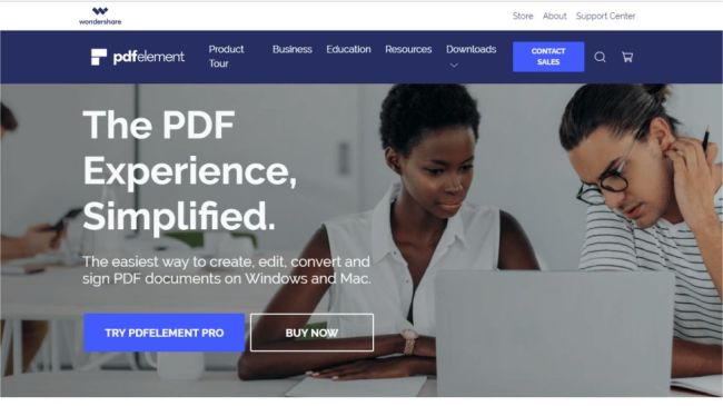 تحويل ملفات pdf ببرنامج PDFelement