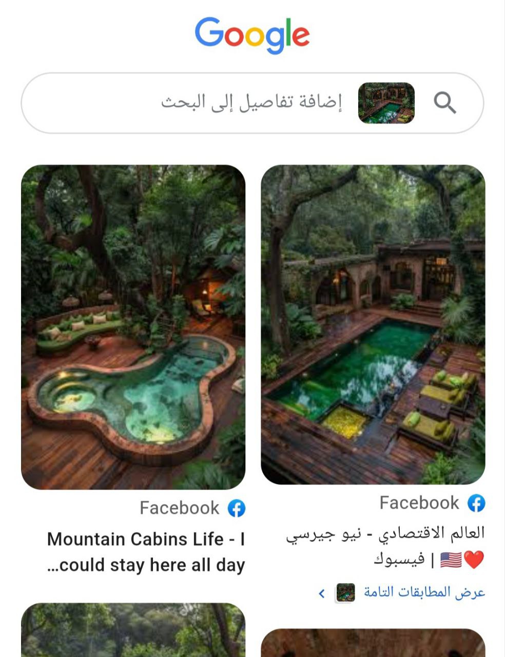 نتائج البحث في صورة جوجل