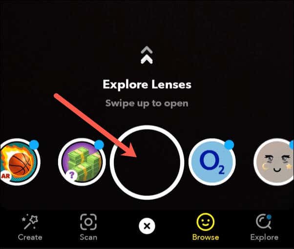 زر الستوري في سناب شات