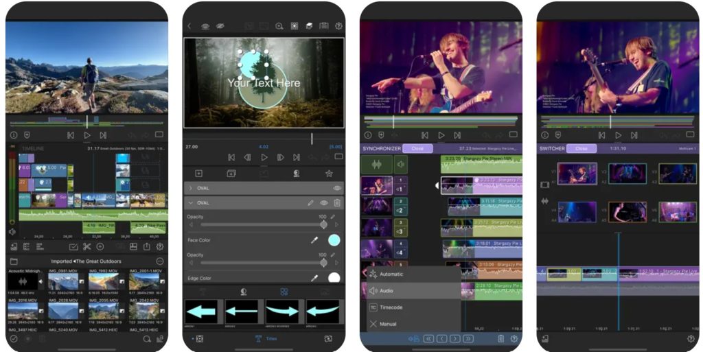 LumaFusion برنامج تصميم فيديو للايفون احترافي