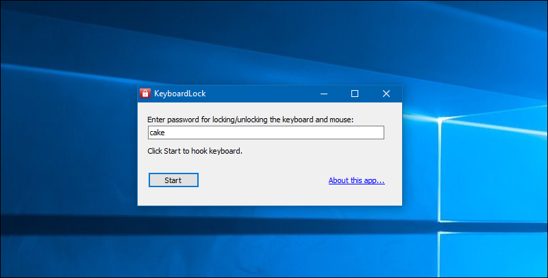 برنامج KeyboardLock