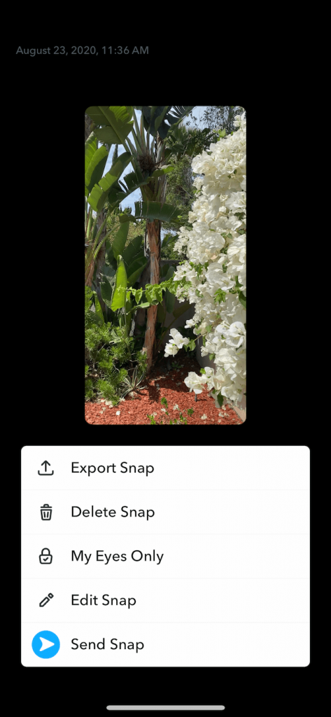 تصدير ستوري سناب شات