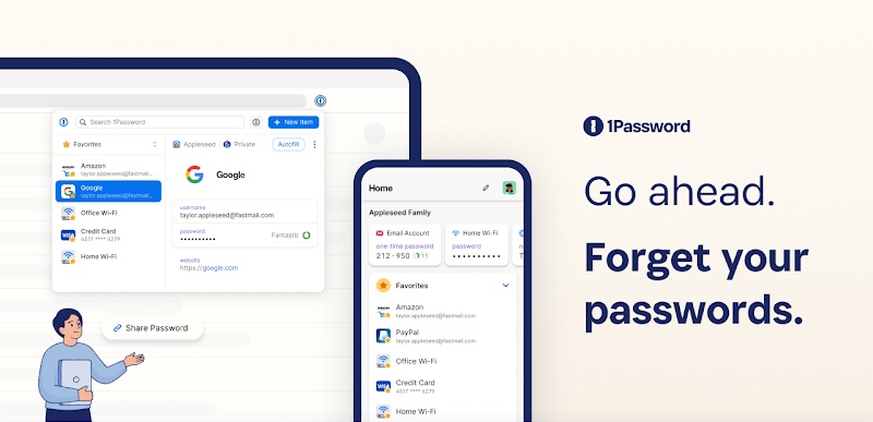 1Password في كروم