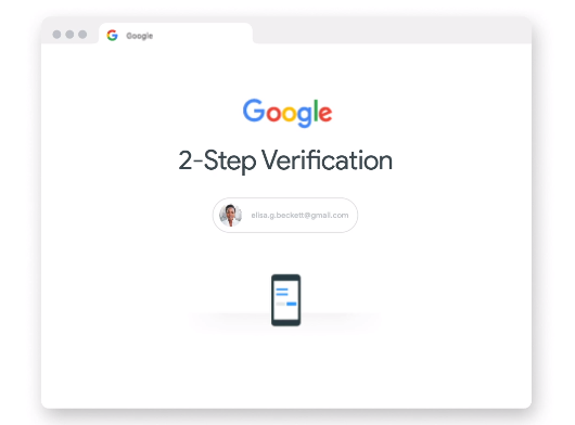 التوثيق الثنائي لحماية حسابك من الهاكرز