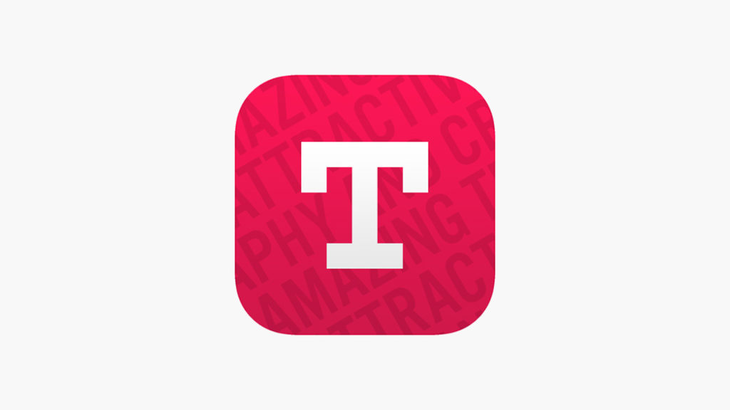 برنامج تصميم خطوط Typorama