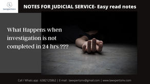 What happens when investigation is not completed in 24 hrs ?