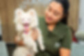 perro sonriente despues de nuestra consulta odontologica veterinaria